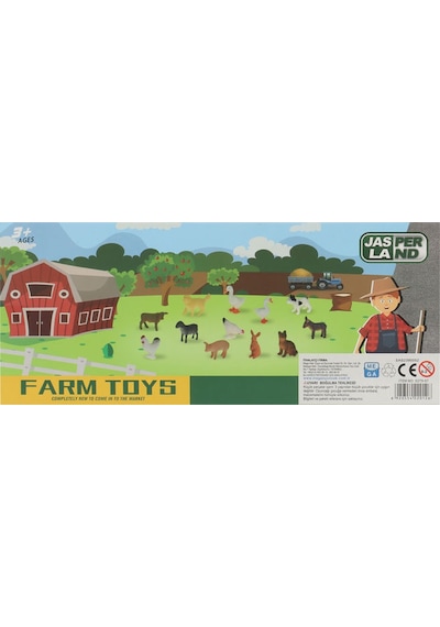 Farm Toys 12 Parça Çiftlik Hayvan Seti