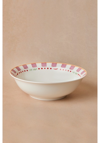 Karaca Pepper Club Salata Kasesi 23 Cm Pembe