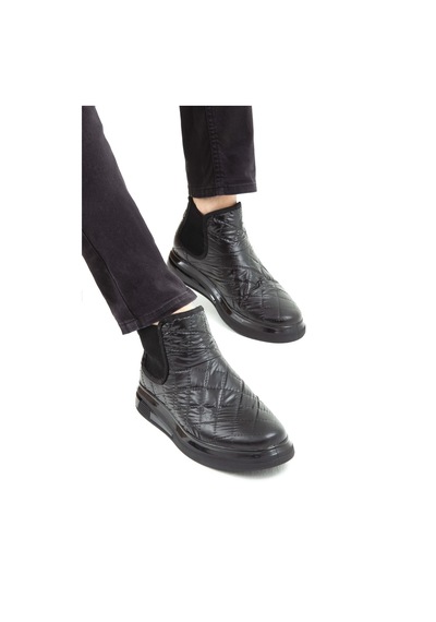 Tamer Tanca Erkek Vegan Siyah Casual Bot 381 16341 Erk Bot Sk22/23 Sıyah