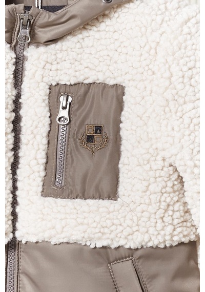 Peluş Bebek Çocuk Mevsimlik Mont 51309 Camel