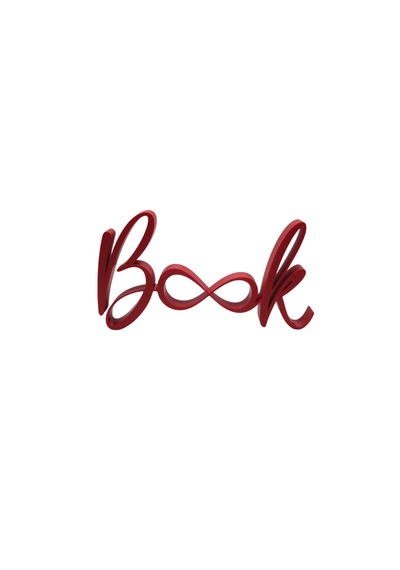 Sonsuzluk Detaylı Kitap Tutucu Kırmızı