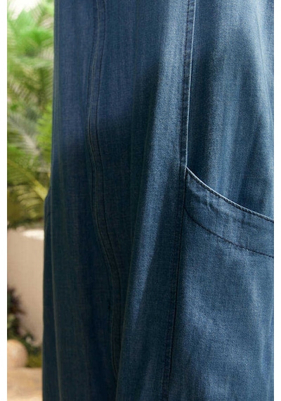 Neways 6463-battal Denim Ferace Koyu Mavi Koyu Mavi