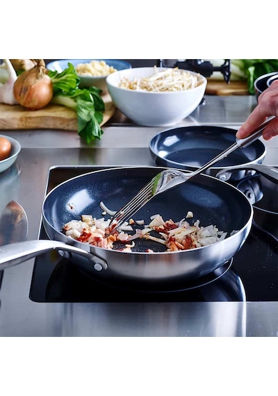 Greenpan Geneva 3ply Seramik Wok Tava 28 Cm Diğer
