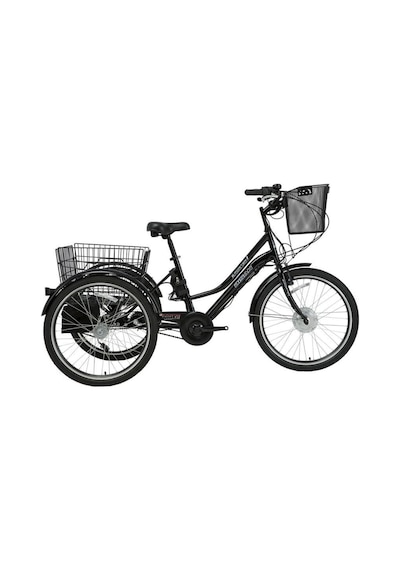 Bisan E-porter Nexus 3 Vites 24 Jant Üç Tekerli Elektrikli Bisiklet Lacivert Siyah 44 Kadro Çok Renkli