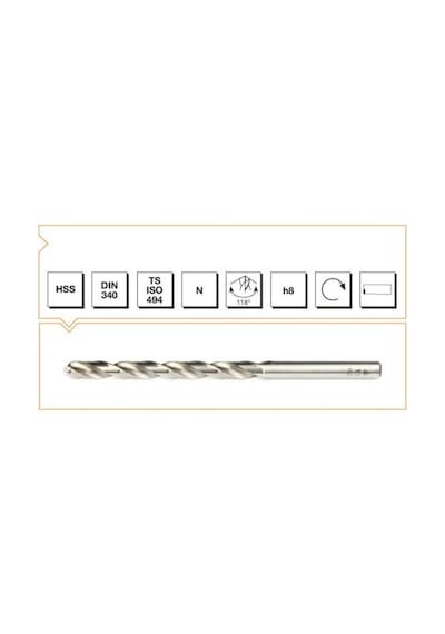 Makina Takım B00007200390 Hss Dın 340 Rn Matkap Ucu 3.9 Mm