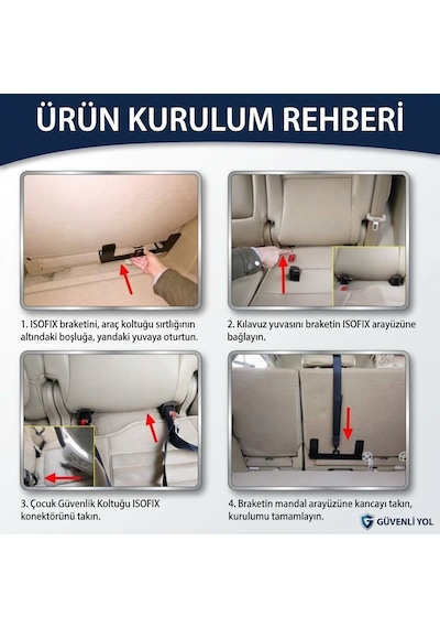 Otobir Universal Bebek Koltuğu İsofix Aparatı