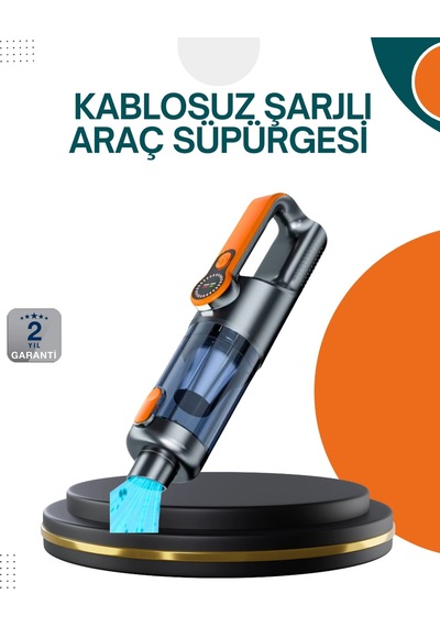 Mey İthalat Kablosuz Vakumlu El Süpürgesi Güçlü Performans Çok Amaçlı