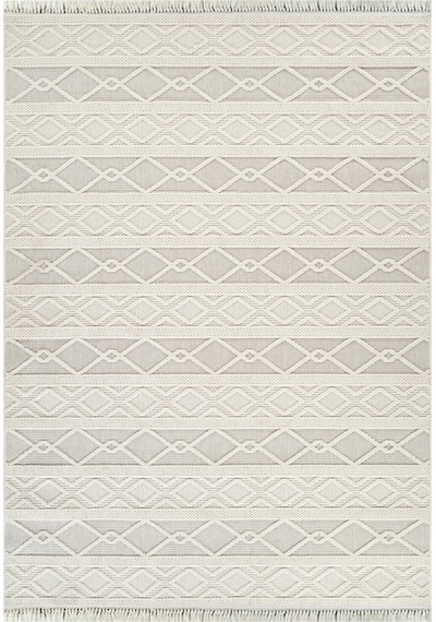 Kaşmir Halı 7/24 İskandinav Larus Grey 160x230 CM Salon Mutfak Halısı Yolluk Kilim