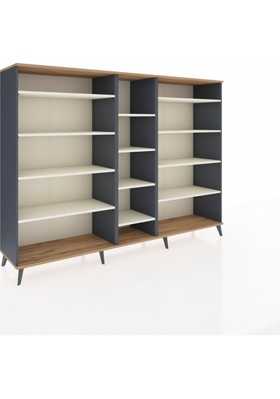 Hyperion Dolap 11 Raflı 220x44x163 Antrasit-çam/aytaşı Atlas Çam/aytası - Antrasıt Hyperion Dolap 11 Raflı 220x44x163 Antrasit-çam/aytaşı Atlas Çam/aytası - Antrasıt