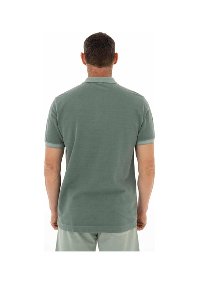 AR-MA Arma Erkek Regular Fit Parça Boyama Polo Yaka T-shirt 001