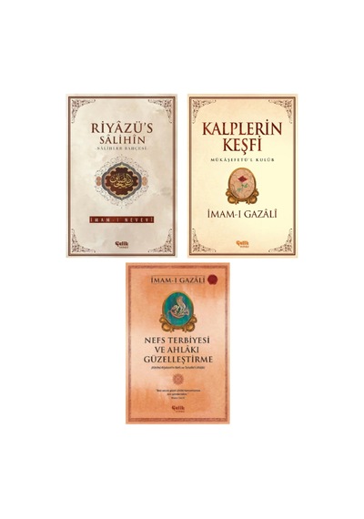 Imam-ı Gazali Seti Kalplerin Keşfi - Nefs Terbiyesi 3'lü Set