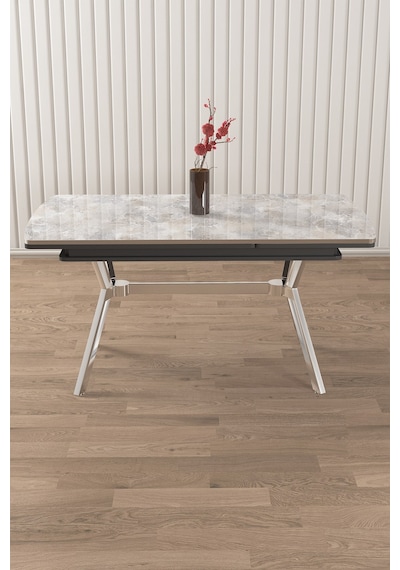 Canisa Weps Serisi 89x150 Açılabilir Lak Panel Rampla Gri Krom Ayak Masa Takımı Ve 6 Siyah Sandalye Rampla Gri Masa Siyah Sandalye Krom Ayak Canisa Weps Serisi 89x150 Açılabilir Lak Panel Rampla Gri Krom Ayak Masa Takımı Ve 6 Siyah Sandalye Rampla Gri Masa Siyah Sandalye Krom Ayak