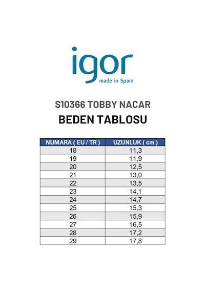 Igor Tobby Nacar Kız Çocuk Sandalet - Rosa S10366-010 Igor Tobby Nacar Kız Çocuk Sandalet - Rosa S10366-010