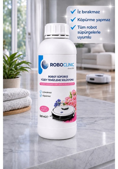 Roborock Qrevo Edge 2 Pro Robot Süpürge Uyumlu Deterjan, Toz Torba, Fırça, Filtre, Mop Yedek Parça Seti.