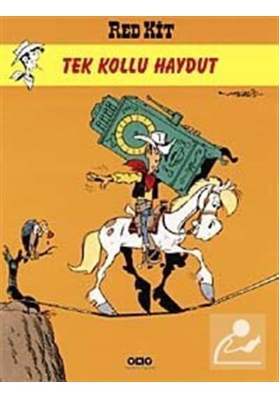 Red Kit Sayı 35 - Tek Kollu Haydut - Bob De Groot -  Morris (Maurice de Bevere) - Yapı Kredi Yayınları