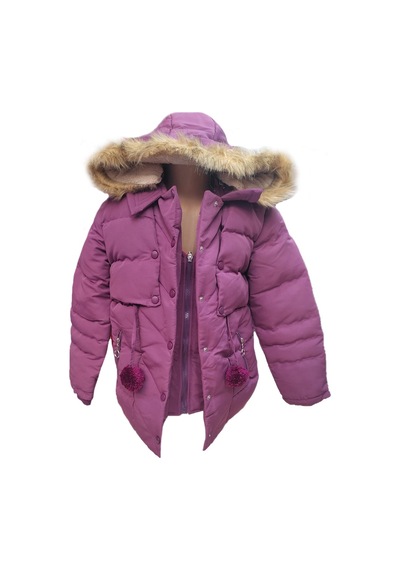 Life For Moda Kız Çocuk Önü Fermuarlı Ve Çıt Çıtlı Ponpon Detaylı Çıkarılabilir Tüylü Kapüşonlu Peluş Astarlı Mont 3018 Lila Life For Moda Kız Çocuk Önü Fermuarlı Ve Çıt Çıtlı Ponpon Detaylı Çıkarılabilir Tüylü Kapüşonlu Peluş Astarlı Mont 3018 Lila