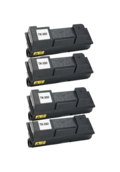 Kyocera Tk350 4'lü Ekonomik Paket  Uyumlu Drum Ünitesi Fs3040 3140 3540 3640  Uyumlu Toner