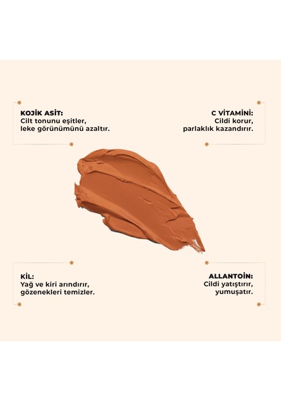 Dermokil Leke Karşıtı Kojik Asit Kil Maskesi 9 Ml