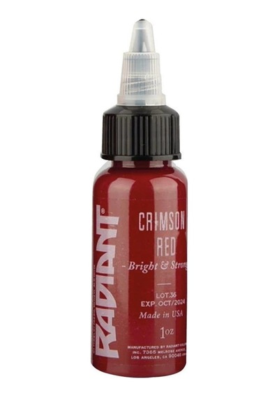 Crimson Red - Radiant Tattoo Dövme Boyası - 1oz/30ml