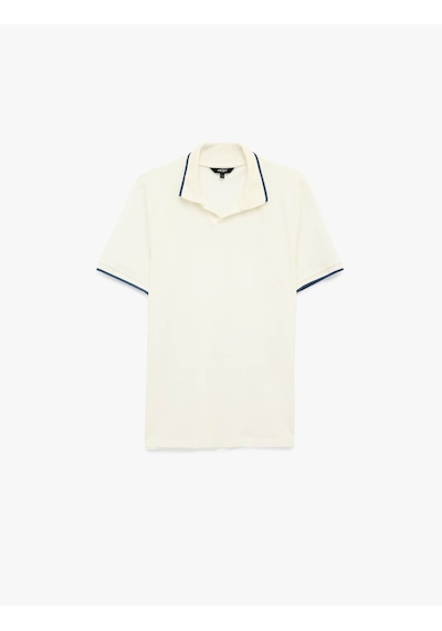 Koton 26yy59000201 Ekru Erkek T-shirt 6sam10093mk Ekru