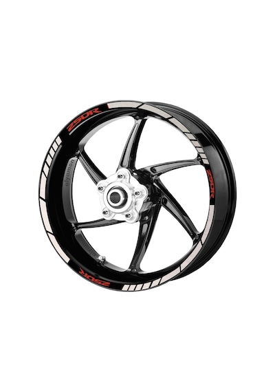 Deeb Cbr 250 Jant Şeridi Beyaz Kırmızı Model X N11.73986