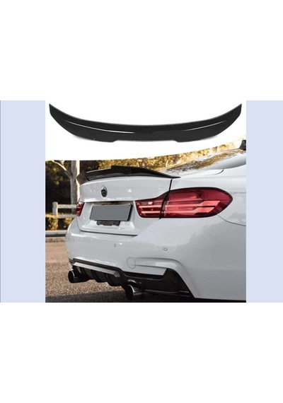 Bmw 4 Serisi F36 Grandcoupe Psm Spoyler 2014 2020 Parlak Siyah
