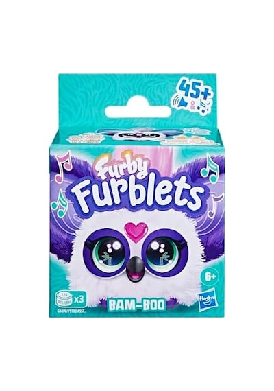 Furby Furblet Sesli Peluş Bam-boo G1698 000 Açık Krem