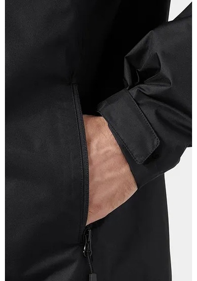 Helly Hansen Erkek Crew Hooded Pile Mont Siyah