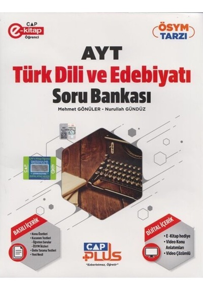 Çap Yayınları Ayt Edebiyat Plus Serisi Soru Bankası