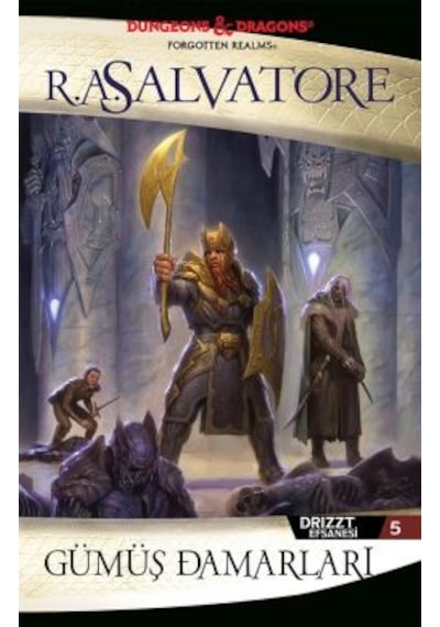 Sessiz Kılıç Drizzt Efsanesi 11. Kitap + Gümüş Damarları Drizzt Efsanesi 5. Kitap