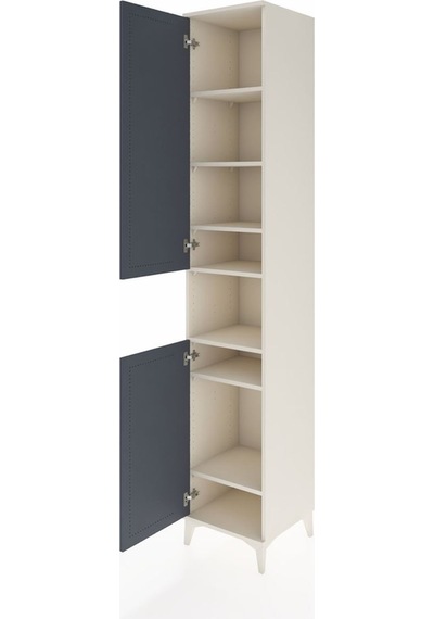 Hyperion Dolap 7 Raflı 2 Kapaklı 44x44x243 Aytaşı-antrasit Aytaşı Hyperion Dolap 7 Raflı 2 Kapaklı 44x44x243 Aytaşı-antrasit Aytaşı