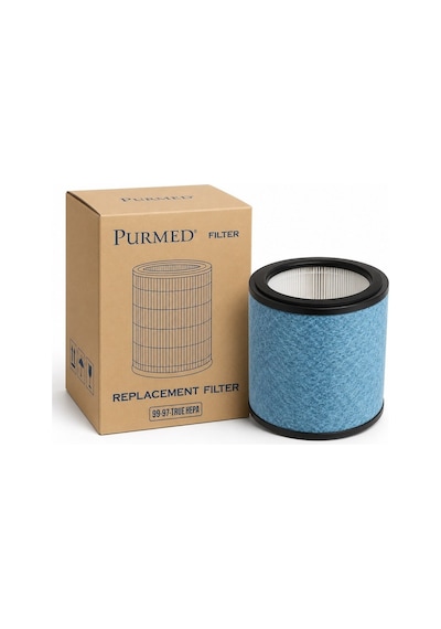 Purmed Shark Neverchange5 Compact Pro Hp070 Hava Temizleyicisi Uyumlu Hepa Filtre - Hp070 Serisi