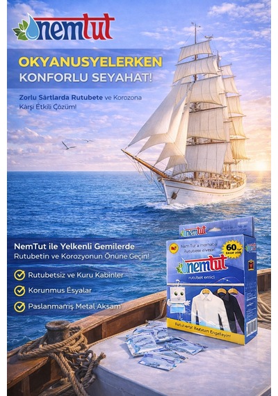 Teknelere Özel Nem Rutubet Giderici Korozyon Koku Önleyici 2 Kutu 4 Paket 2 Kg