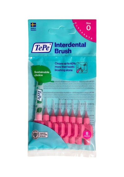 Tepe Arayüz Fırçası 0.4 Mm Pembe 8'li 7'li Avantaj Paketi Mıchu