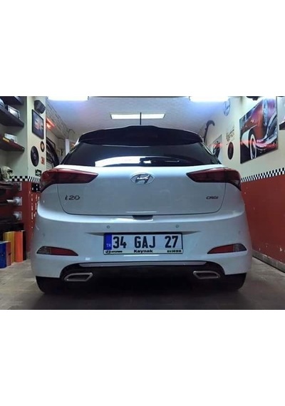 Hyundai i20 Egzoz Görünüm Difüzör
