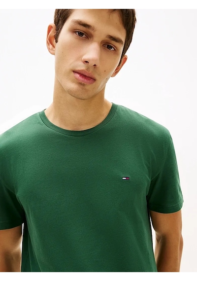 Ess Seasonal Reg Fıt Solıd Tee Erkek Yeşil T-shirt - Mw0mw39995 Yeşil