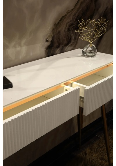 Bianco Lake Dresuar Beyaz-rose Gold Beyaz