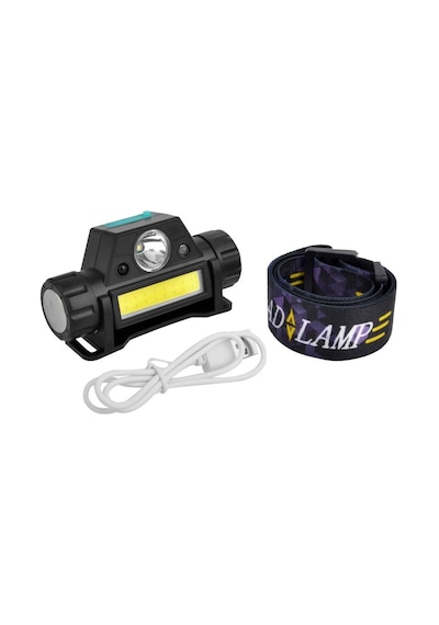 8 Saat Dayanıklı Şarjlı Sensörlü Mıknatıslı Kafa Lambası Güçlü Led Aydınlatma Wt-055 Çok Renkli
