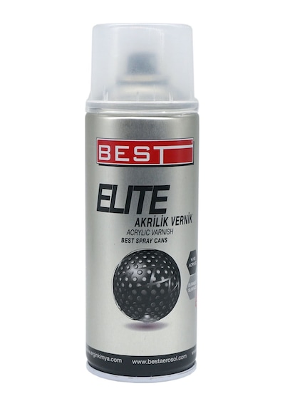 Best Elite Akrilik Sprey Vernik 400 ML - Renksiz