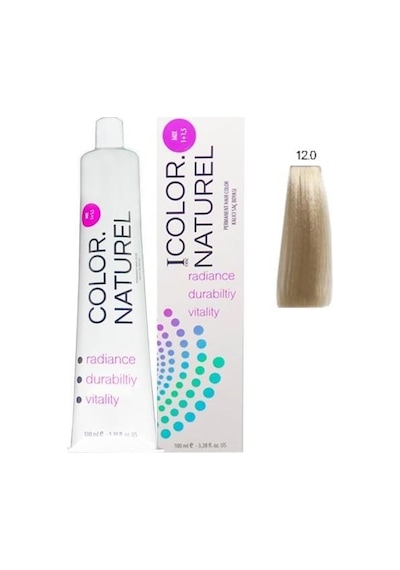 Color Naturel Kalıcı Saç Boyası 100 Ml 12.0 Doğal Platin