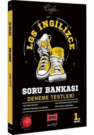 Yargı Yayınları LGS İngilizce Soru Bankası Deneme Testleri- Yargı Yayınları