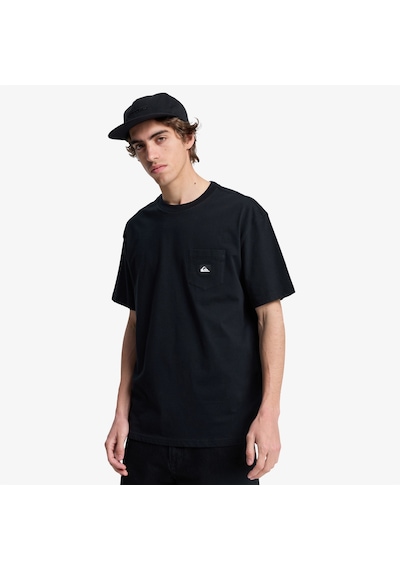Quiksilver Salt Water Pock Erkek Siyah T-shirt Eqyzt08205