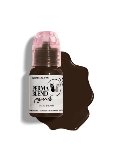 Perma Blend Go-to Brown Kalıcı Makyaj Kaş Pigmenti 15ml Diğer