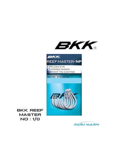 Bkk Reefmaster Np Iğne 1/0 9 Adet