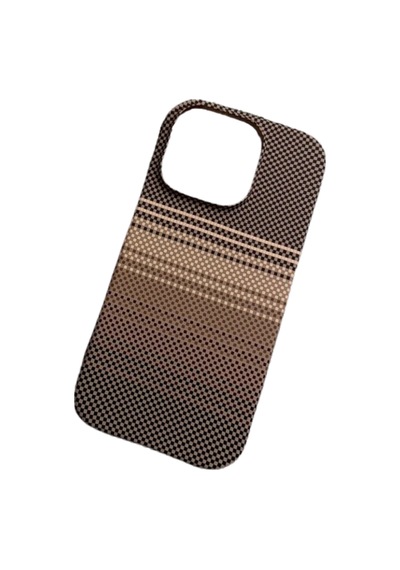 Knit Apple iPhone Uyumlu 16 Kevlar Series Kılıf Lf - 116 Kahverengi