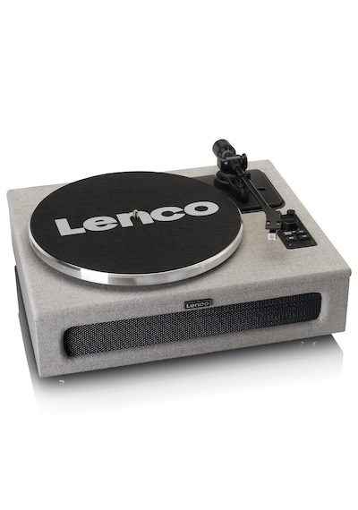 Lenco Ls-440 Gy Gri 4 Hoparlörlü Bluetoothlu Pikap Plak Çalar