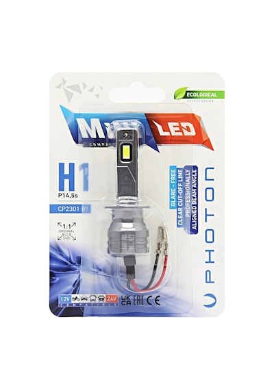 Ampul Mini H1 12-24v Compact Led Tekli Blister Pht Cp2301 B1