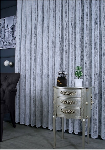 Evdepo Home Kullanıma Hazır Tül Perde (547302008)