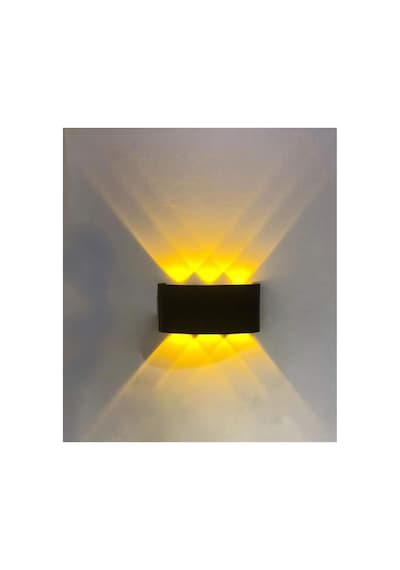 Cata Ct-8011 12 Watt Haiti Siyah Kasa Aplik Amber Çok Renkli