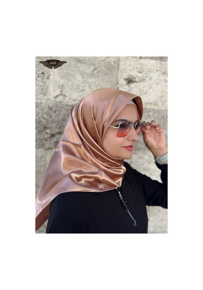 ALDAIYR Düz Saten Eşarp Çok Renkli0018
